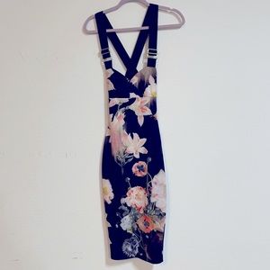 Ted Baker buckle dress.